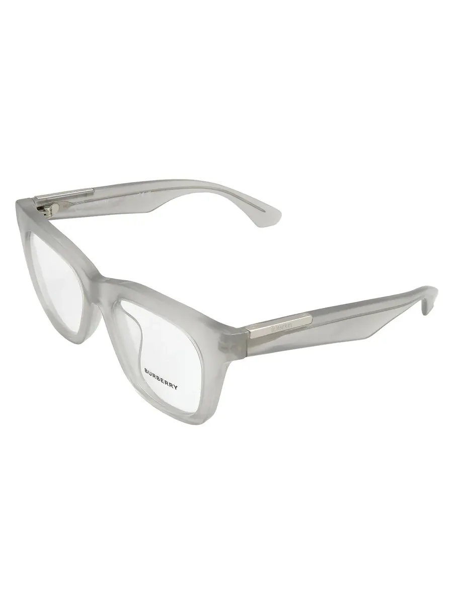 Очки для женщин Burberry Demo Square BE2407F 4137 51 — изображение 4 из 5, серый