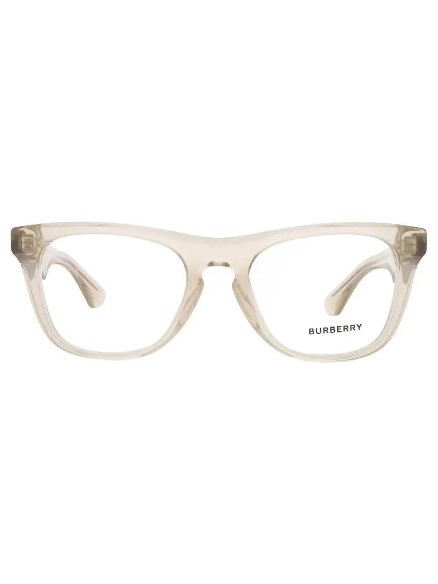 Женские очки Burberry Demo Square BE2409 4123 51 — изображение 1 из 5, бежевый