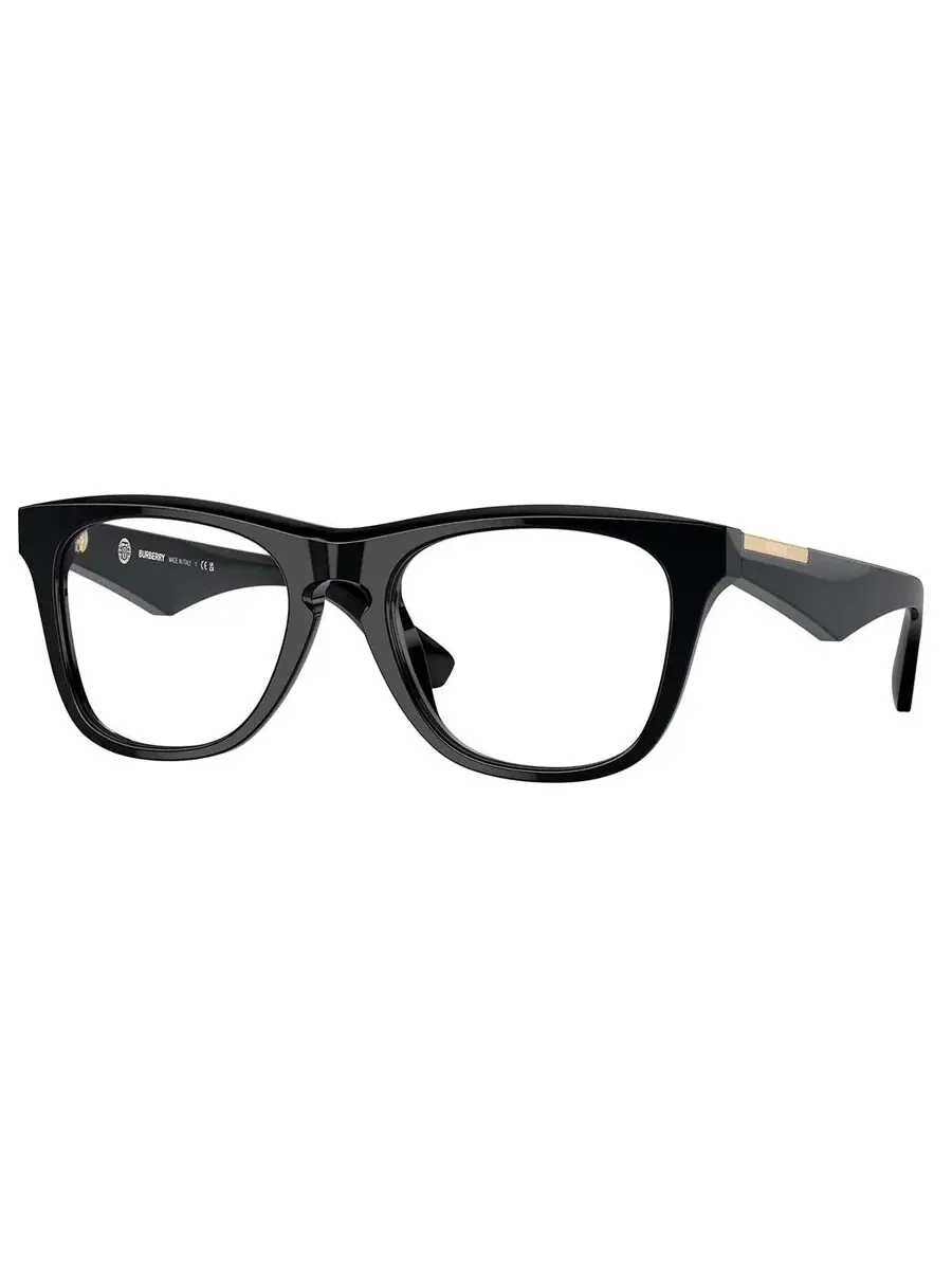 Мужские очки Burberry Demo Square BE2409 3001 51 — изображение 1 из 1, черный