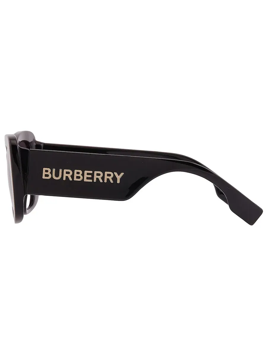 Женские солнцезащитные очки Burberry Grey Gradient Butterfly BE4410 30018G 52 — изображение 5 из 6, черный