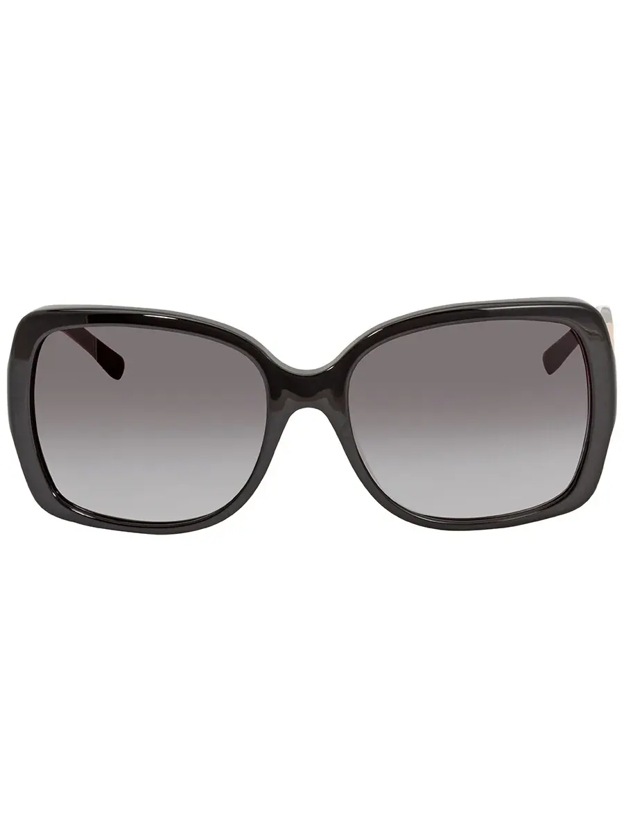 Очки солнцезащитные женские Burberry серые градиентные квадратные BE4160 34338G 58 — изображение 1 из 4, черный