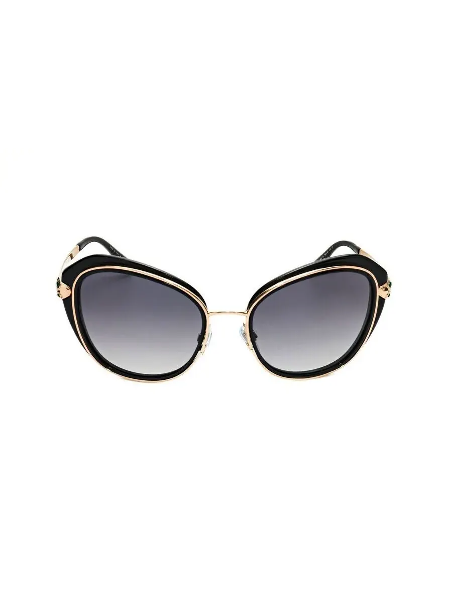 Женские солнцезащитные очки Bvlgari Black Cat Eye 0BV8190KB-5195T3 — изображение 1 из 3, черный