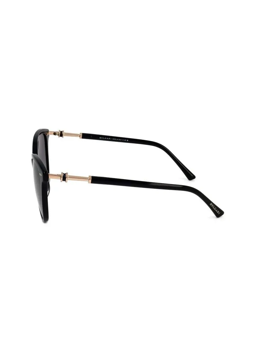 Женские солнцезащитные очки Bvlgari Black Cat Eye 0BV8235F-501/8G — изображение 3 из 3, черный