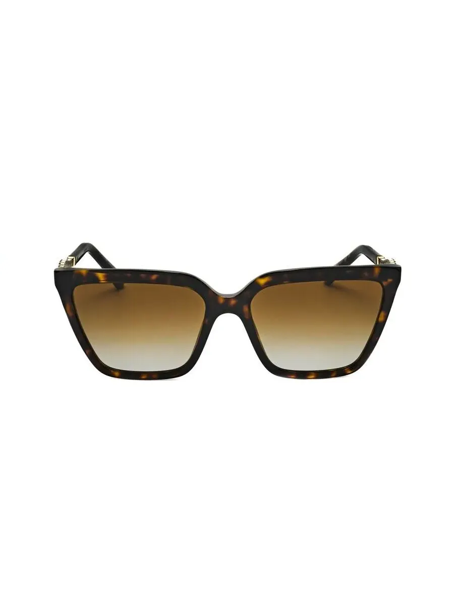 Женские солнцезащитные очки Bvlgari Black Cat Eye 0BV8255B-501/87 — изображение 1 из 3, коричневый