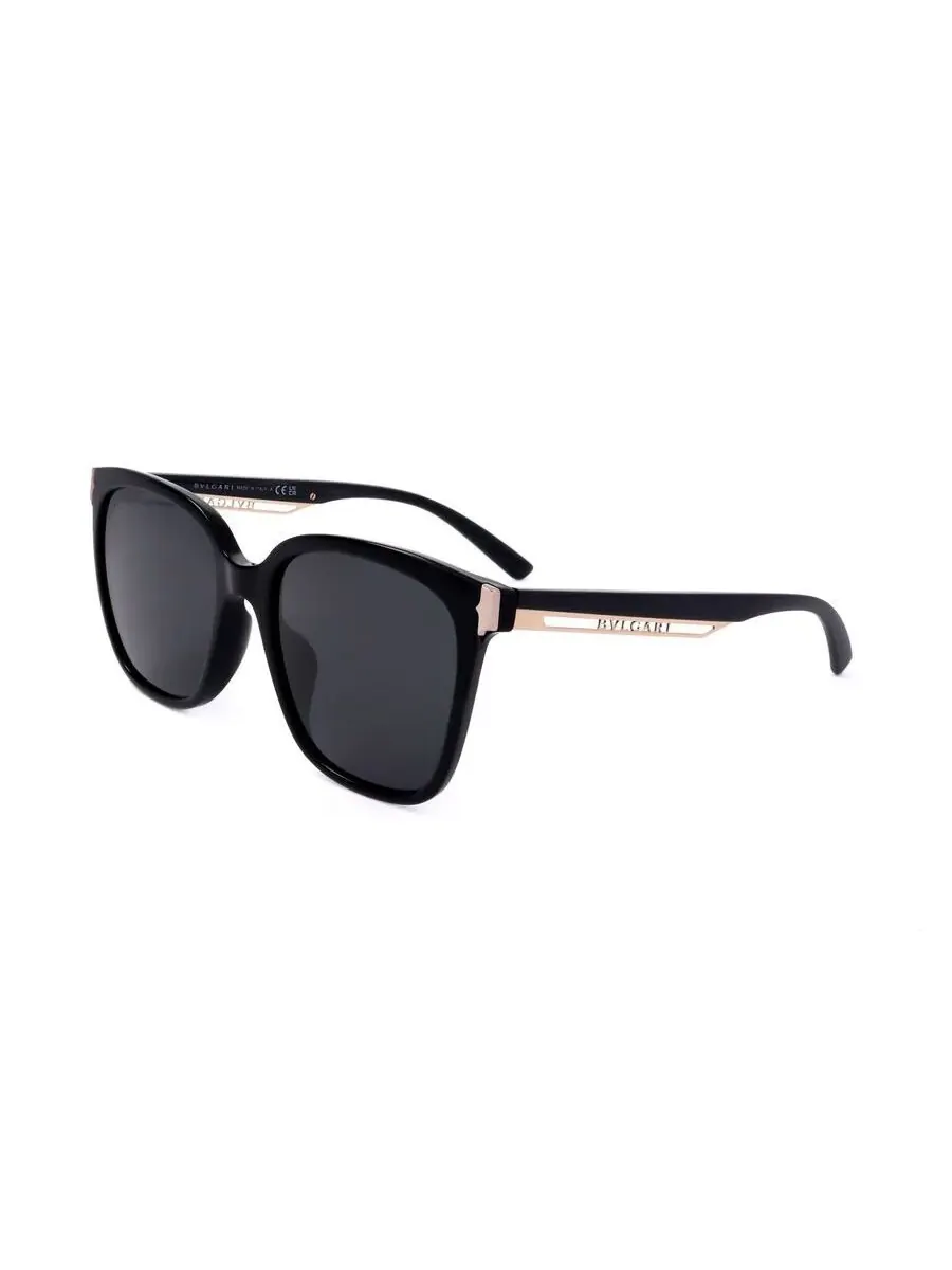Солнцезащитные очки Bvlgari Ladies Black Shield 0BV8245F-501/87 — изображение 2 из 3, черный