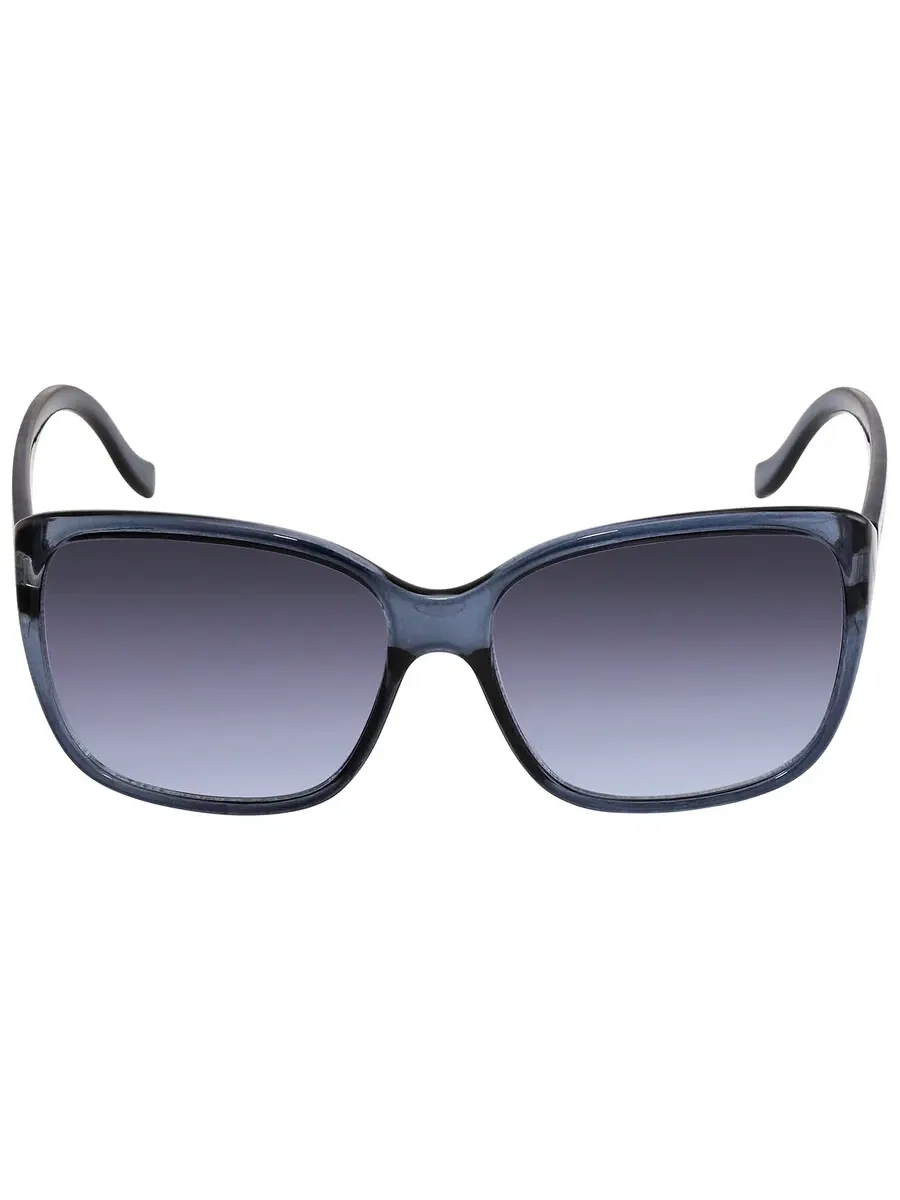Женские солнцезащитные очки Calvin Klein Blue Gradient Oversized CK20518S 410 60 — изображение 1 из 4, синий