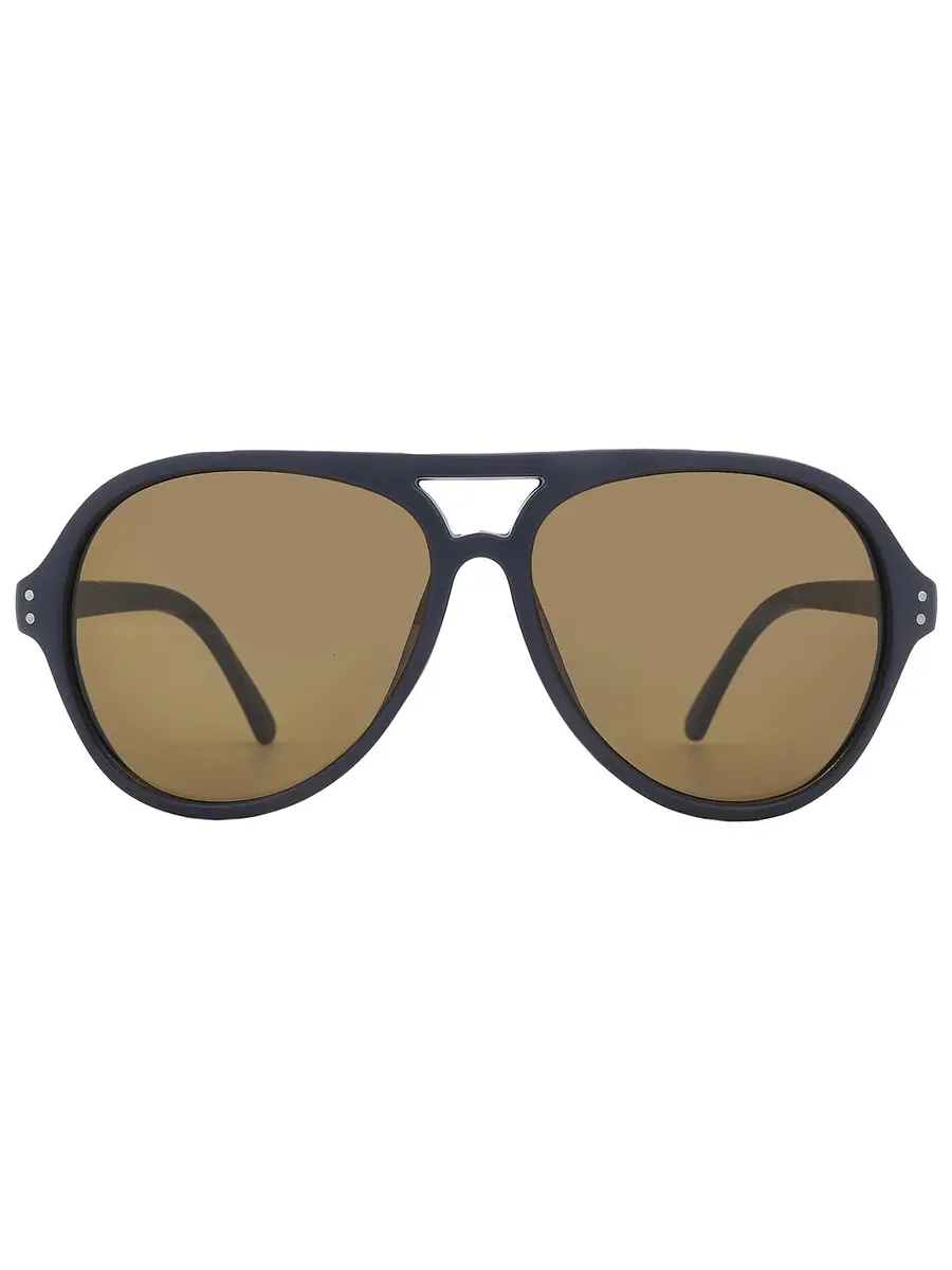Мужские солнцезащитные очки Calvin Klein Brown Pilot CK19532S 410 58