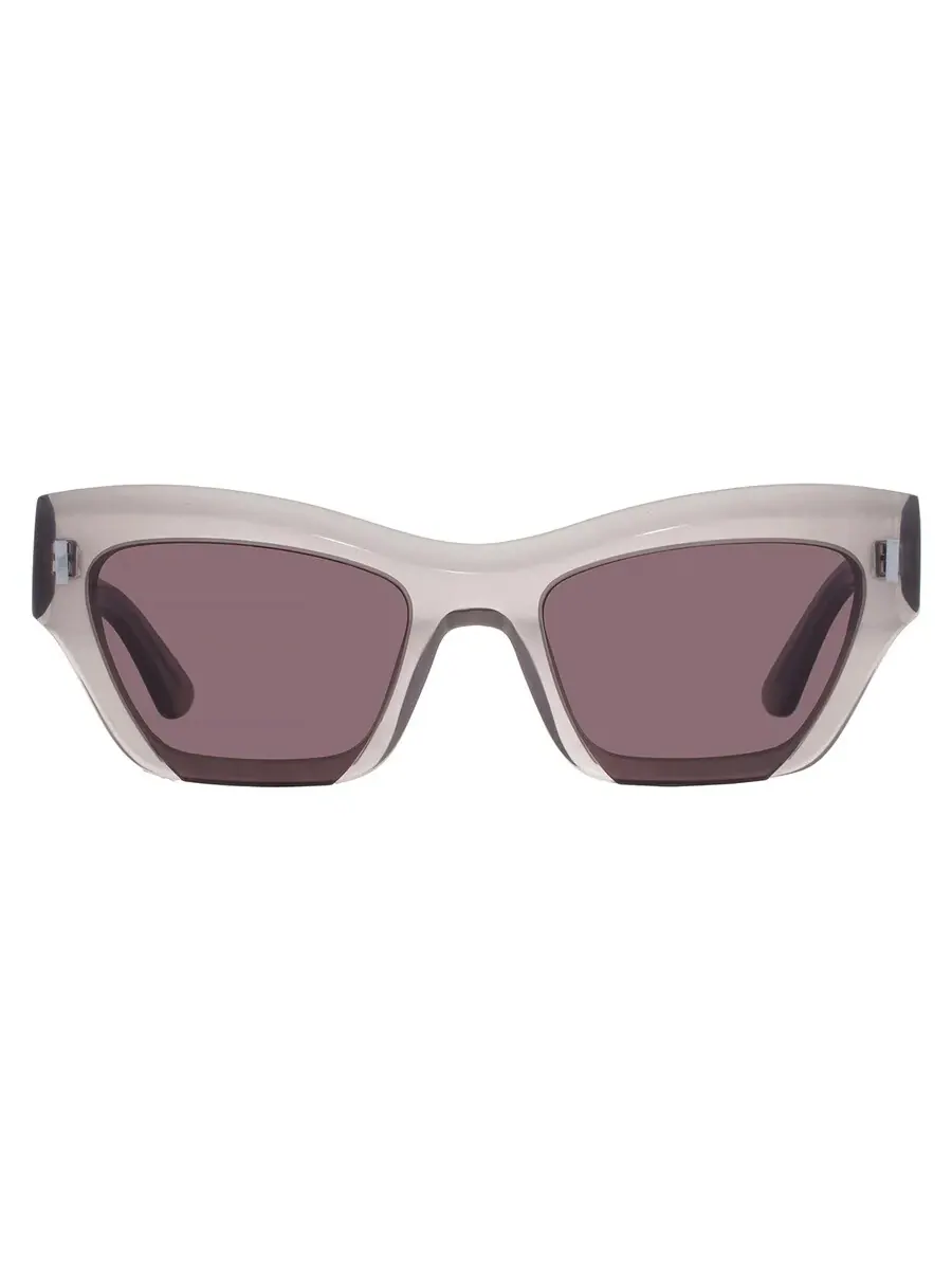 Женские солнцезащитные очки Calvin Klein Burgundy Butterfly CK24531S 601 53