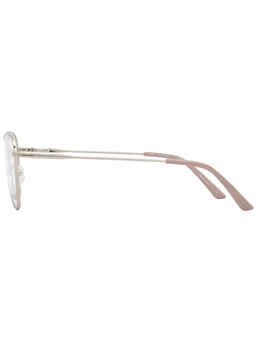 Женские очки Calvin Klein Demo Butterfly CK20109 780 54 — изображение 5 из 5, розовый золотистый