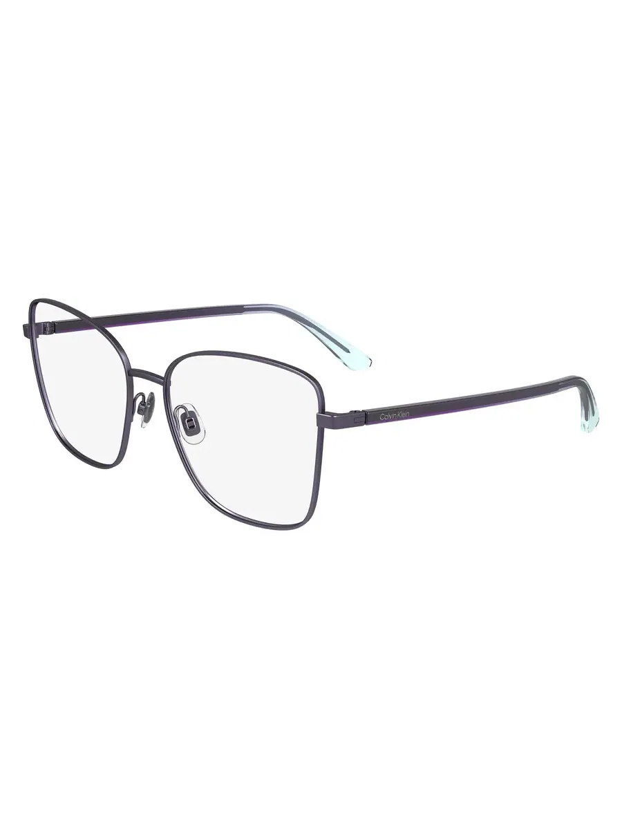 Женские очки Calvin Klein Demo Butterfly CK23128 511 55 — изображение 1 из 1, сливавый