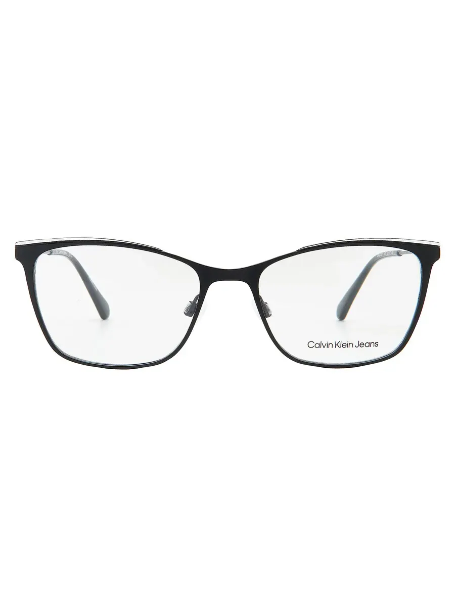 Женские очки Calvin Klein Demo Cat Eye CKJ21207 073 53 — изображение 1 из 4, белый