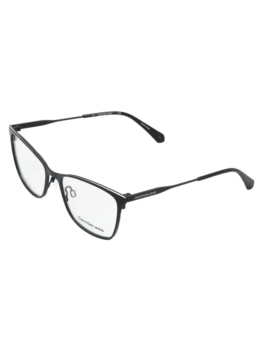 Женские очки Calvin Klein Demo Cat Eye CKJ21207 073 53 — изображение 4 из 4, белый