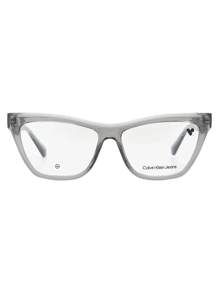 Женские очки Calvin Klein Demo Cat Eye CKJ23614 050 54 — изображение 1 из 4, серый