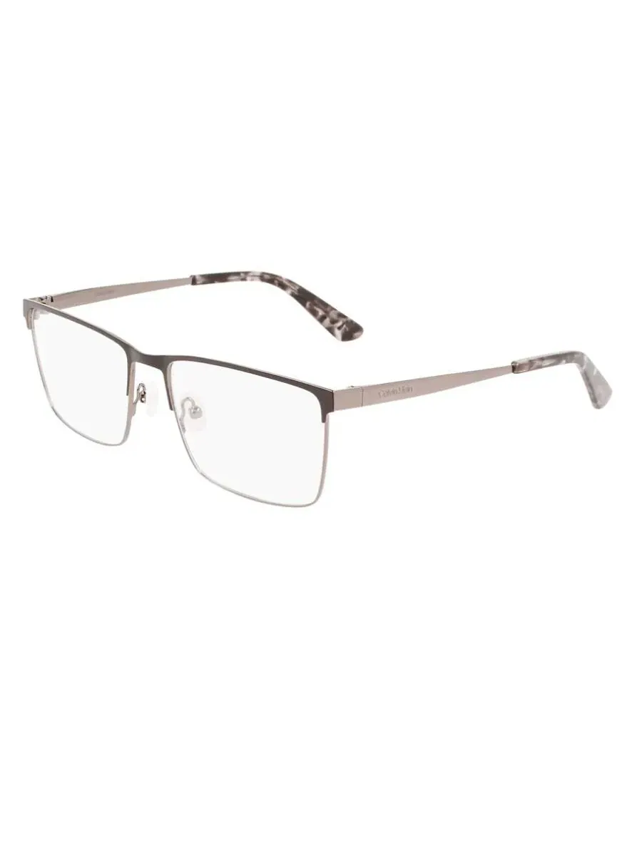 Демонстрационные прямоугольные мужские очки Calvin Klein CK22102 001 57 — изображение 2 из 4, черный