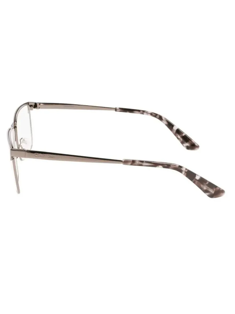 Демонстрационные прямоугольные мужские очки Calvin Klein CK22102 001 57 — изображение 3 из 4, черный