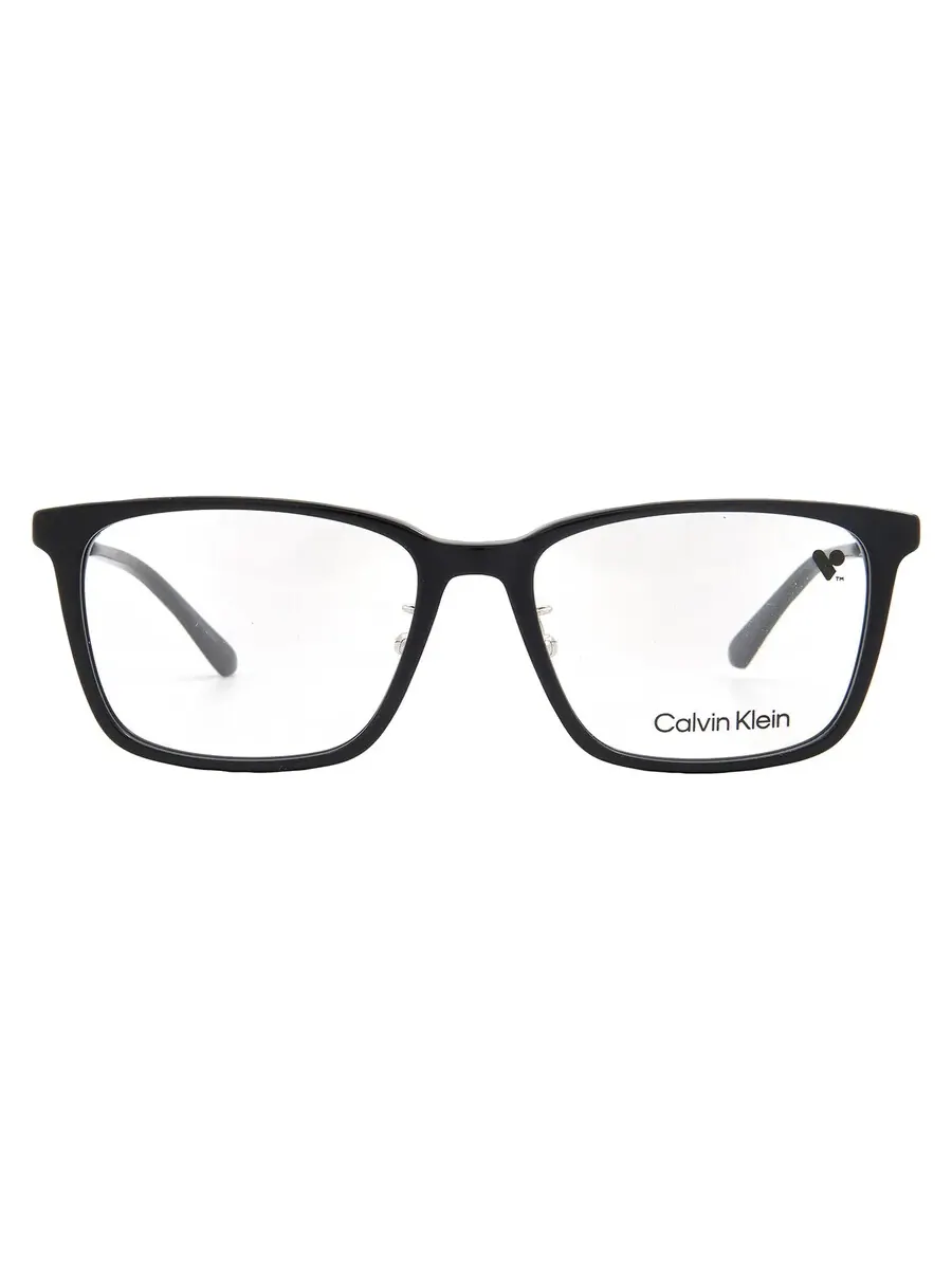 Мужские очки Calvin Klein Demo Square CK21534A 001 55 — изображение 1 из 4, черный