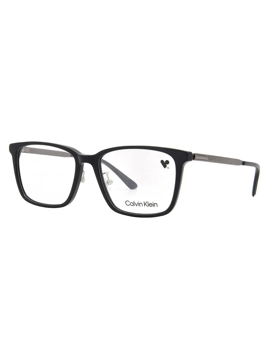 Мужские очки Calvin Klein Demo Square CK21534A 001 55 — изображение 2 из 4, черный