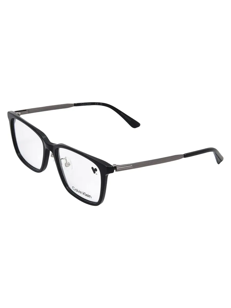 Мужские очки Calvin Klein Demo Square CK21534A 001 55 — изображение 4 из 4, черный