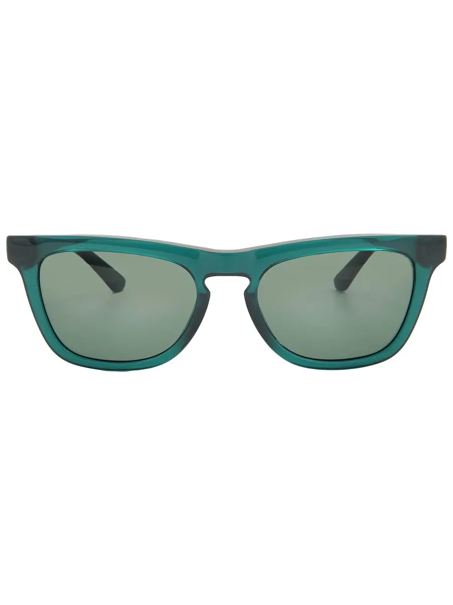 Женские солнцезащитные очки Calvin Klein Green Square CK23535S 300 53 — изображение 1 из 5, зеленый