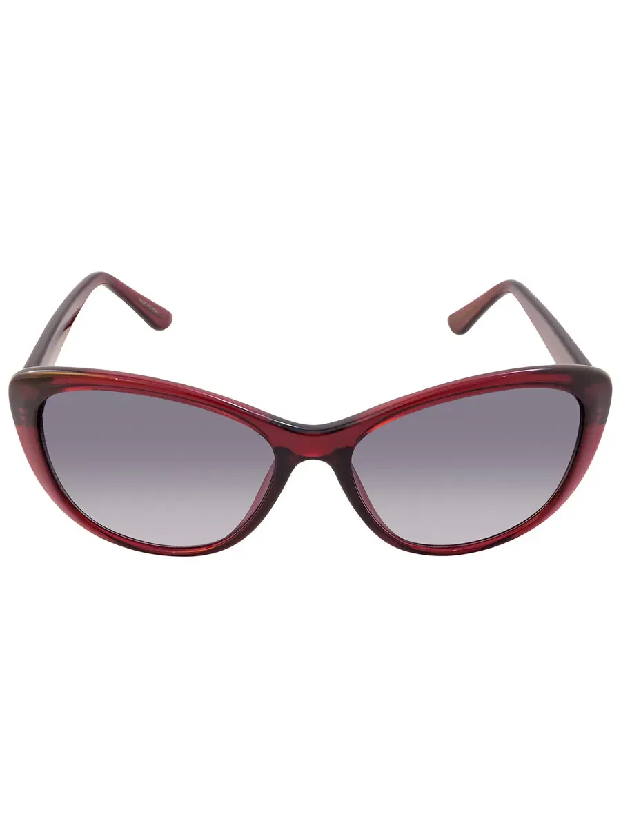 Солнцезащитные очки для женщин Calvin Klein Grey Gradient Cat Eye CK19560S 605 57 — изображение 1 из 4, серый