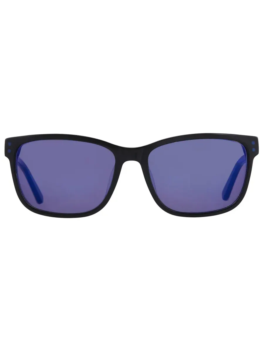 Женские солнцезащитные очки Calvin Klein Smoke Square CK18508SG 003 57 — изображение 1 из 4, черный