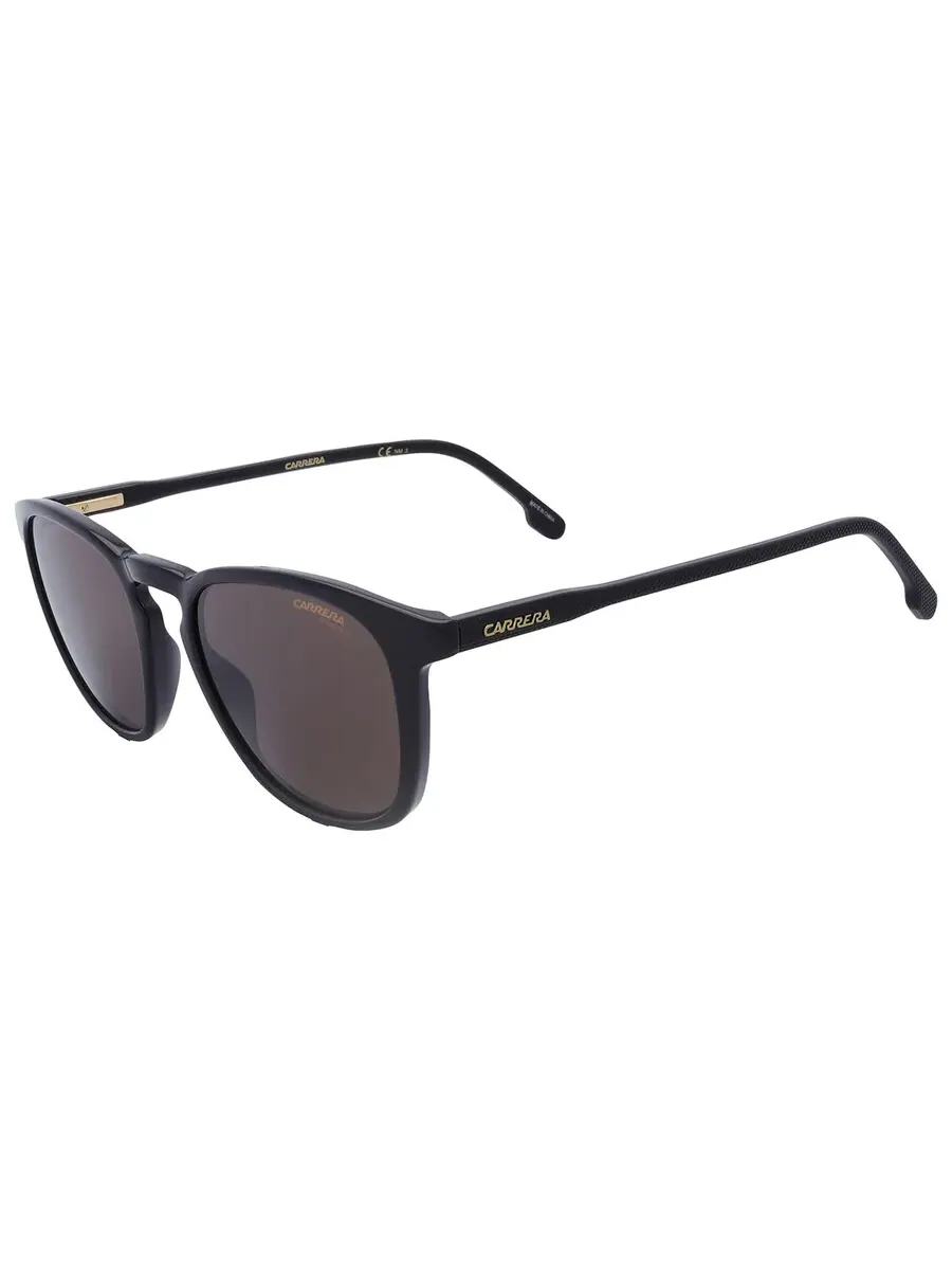 Мужские солнцезащитные очки Carrera Brown Oval CARRERA 260/S 0807/70 51 — изображение 3 из 5, черный