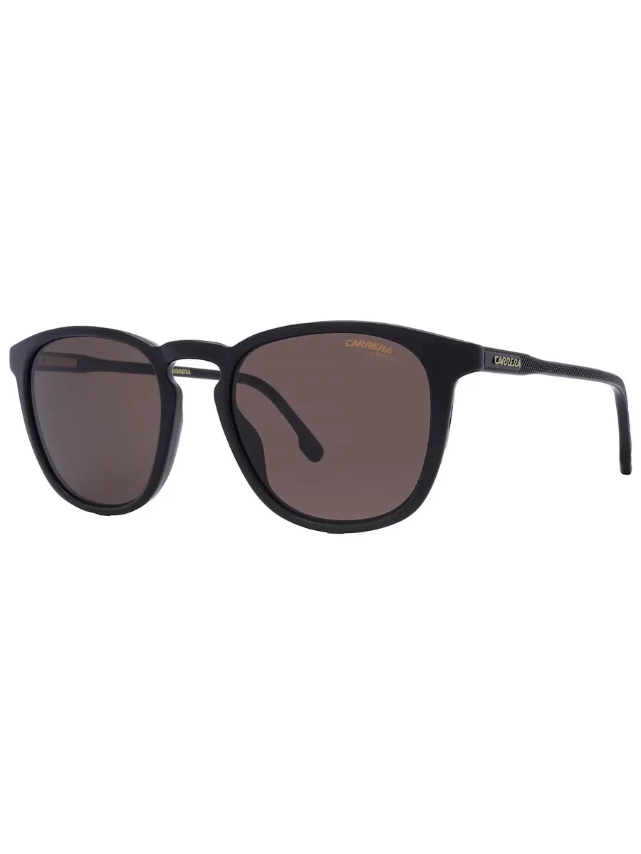 Мужские солнцезащитные очки Carrera Brown Oval CARRERA 260/S 0807/70 51 — изображение 5 из 5, черный