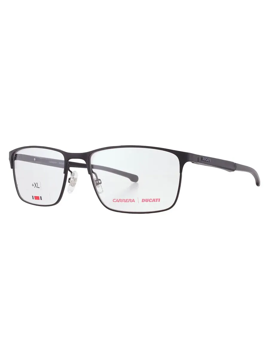 Прямоугольные мужские очки Carrera Demo CARDUC 014 0003 56 — изображение 2 из 4, черный