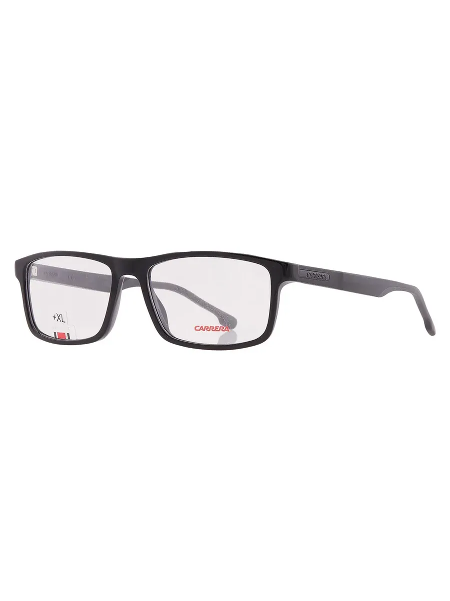 Мужские очки Carrera Demo Rectangular CARRERA 8865 0807 55 — изображение 2 из 4, черный