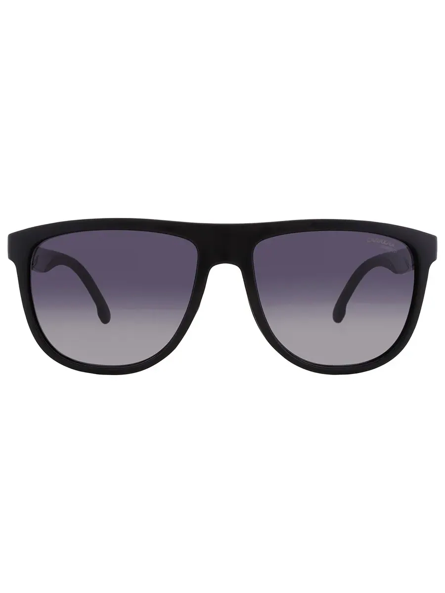 Мужские солнцезащитные очки Carrera Grey Shaded Browline CARRERA 8059/S 0807/9O 58 — изображение 1 из 4, черный