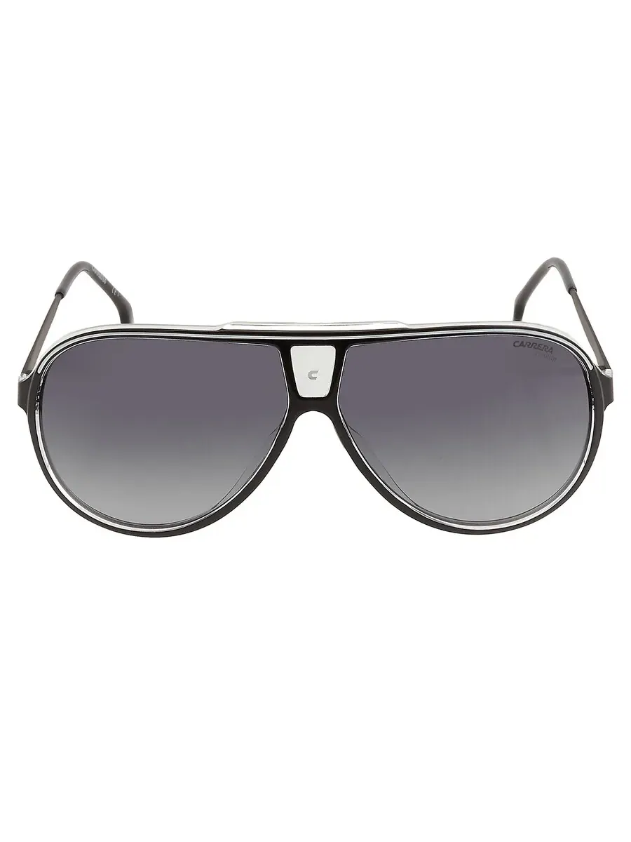 Солнцезащитные очки Carrera Grey Shaded Pilot для мужчин CARRERA 1050/S 080S/9O 63 — изображение 1 из 3, белый