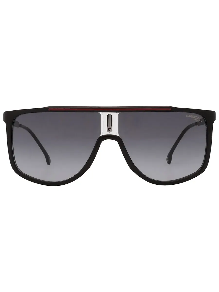 Солнечные очки пилот мужские Carrera Grey Shaded CARRERA 1056/S 0OIT/9O 61 — изображение 1 из 5, черный/красный