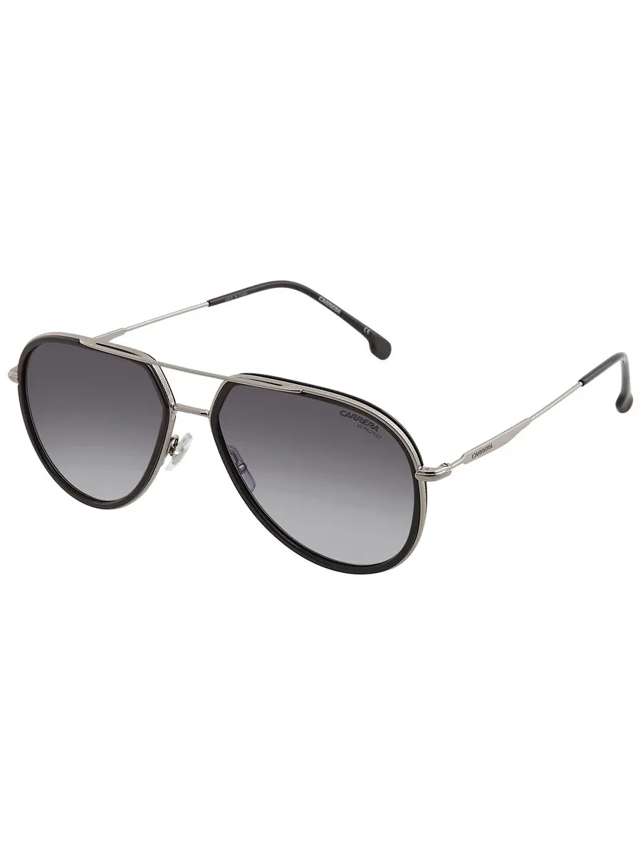 Солнцезащитные очки Carrera Grey Shaded Pilot унисекс CARRERA 295/S 0807/9O 58 — изображение 3 из 4, серый