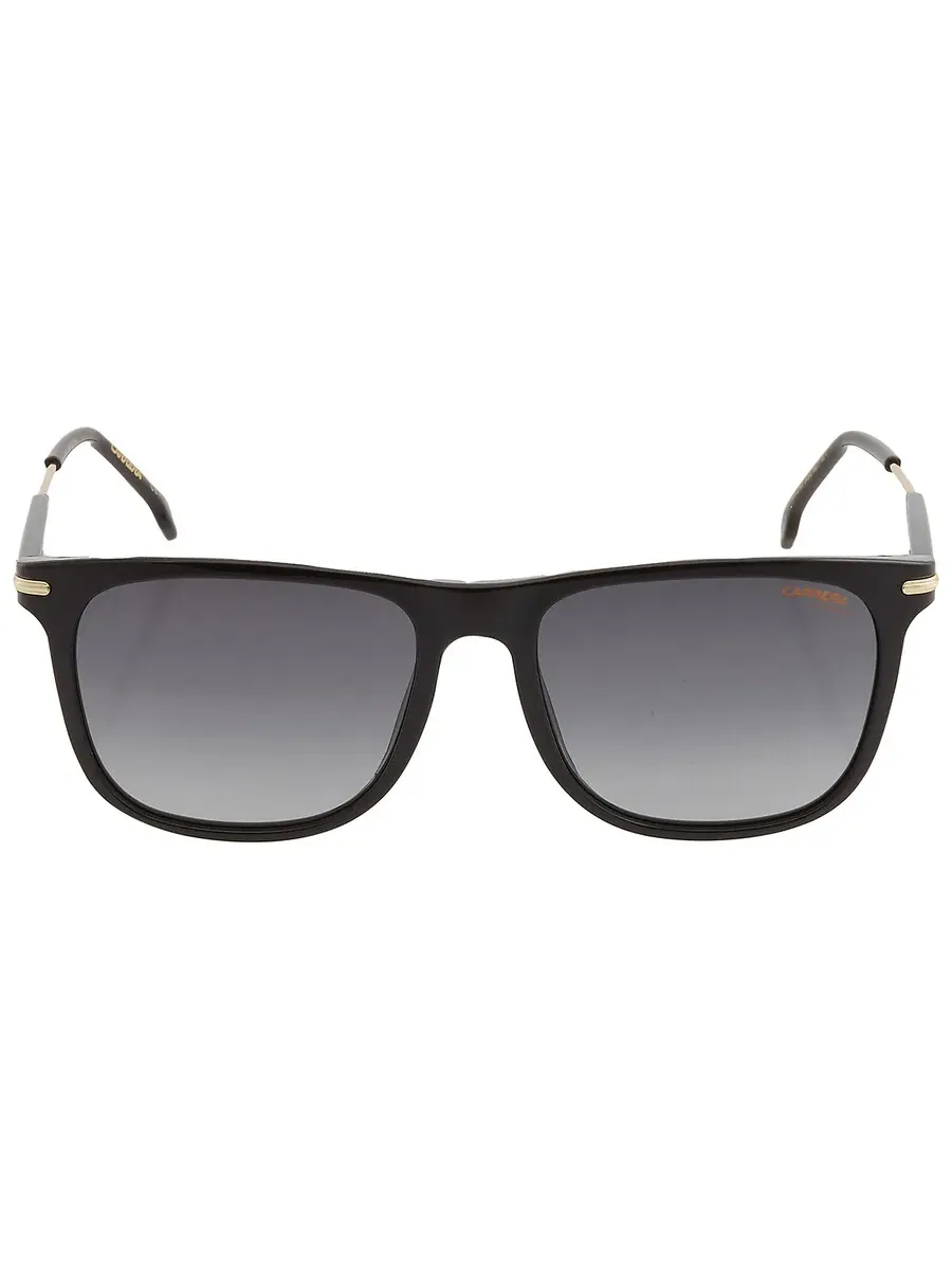 Мужские солнцезащитные очки Carrera Grey Square CARRERA 276/S 02M2/9O 55 — изображение 1 из 3, черный