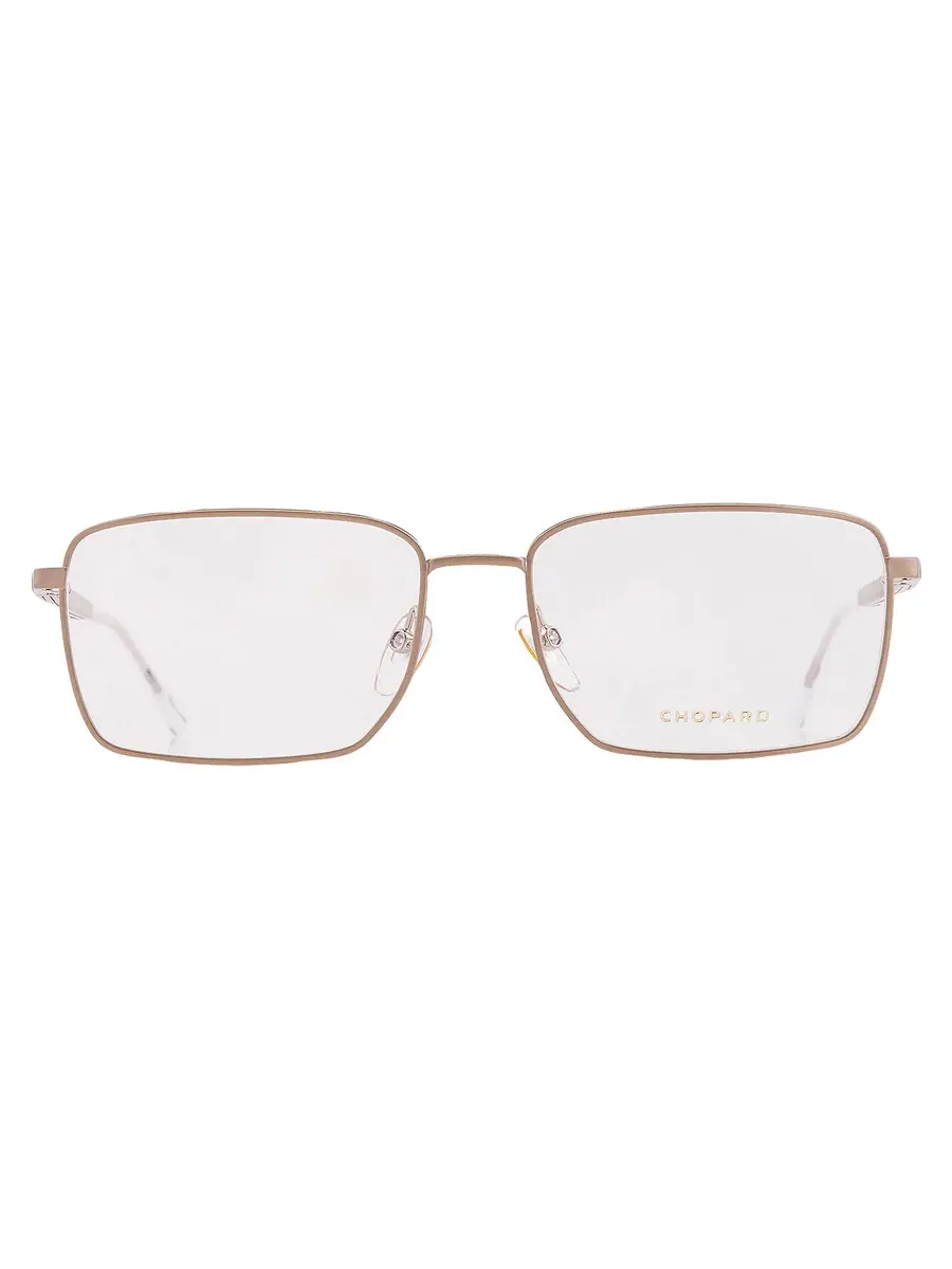 Мужские очки Chopard Demo Rectangular VCHG05 08TS 57 — изображение 1 из 4, коричневый