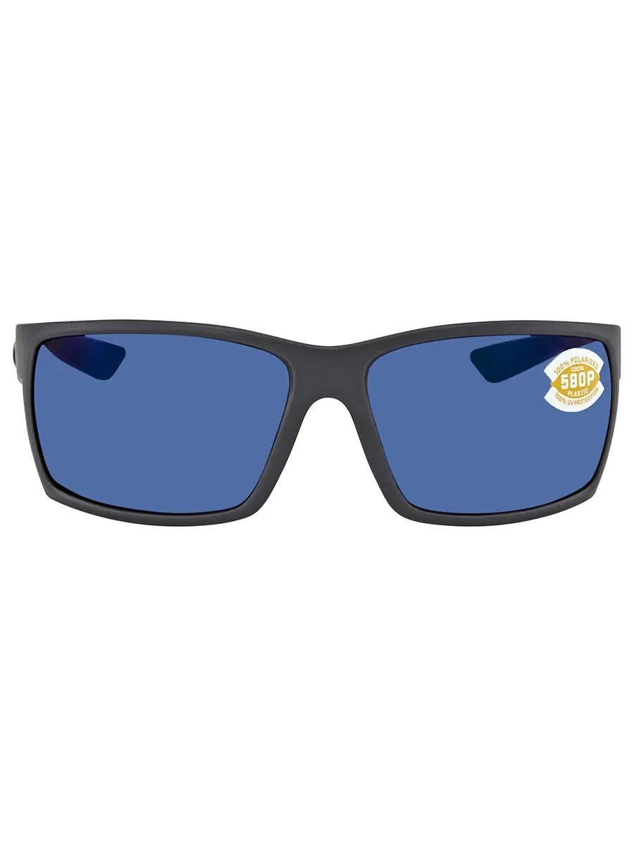 Солнцезащитные очки для мужчин Costa Del Mar REEFTON Blue Mirror Polarized Polycarbonate RFT 98 OBMP 64 — изображение 1 из 3