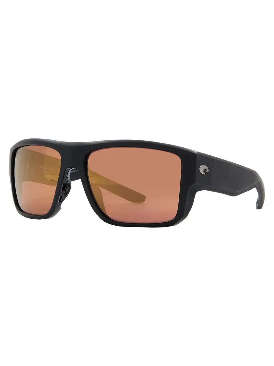 Мужские солнцезащитные очки Costa Del Mar TAXMAN Gold Mirror Polarized Glass Pilot 6S9116 911604 59 — изображение 2 из 4