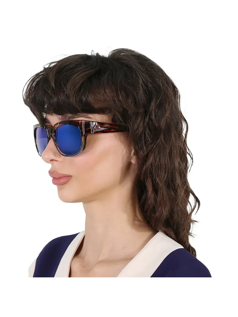 Солнечные очки Costa Del Mar WATERWOMAN Blue Mirror с поляризованными линзами для женщин WTW 251 OBMGLP 55, синий