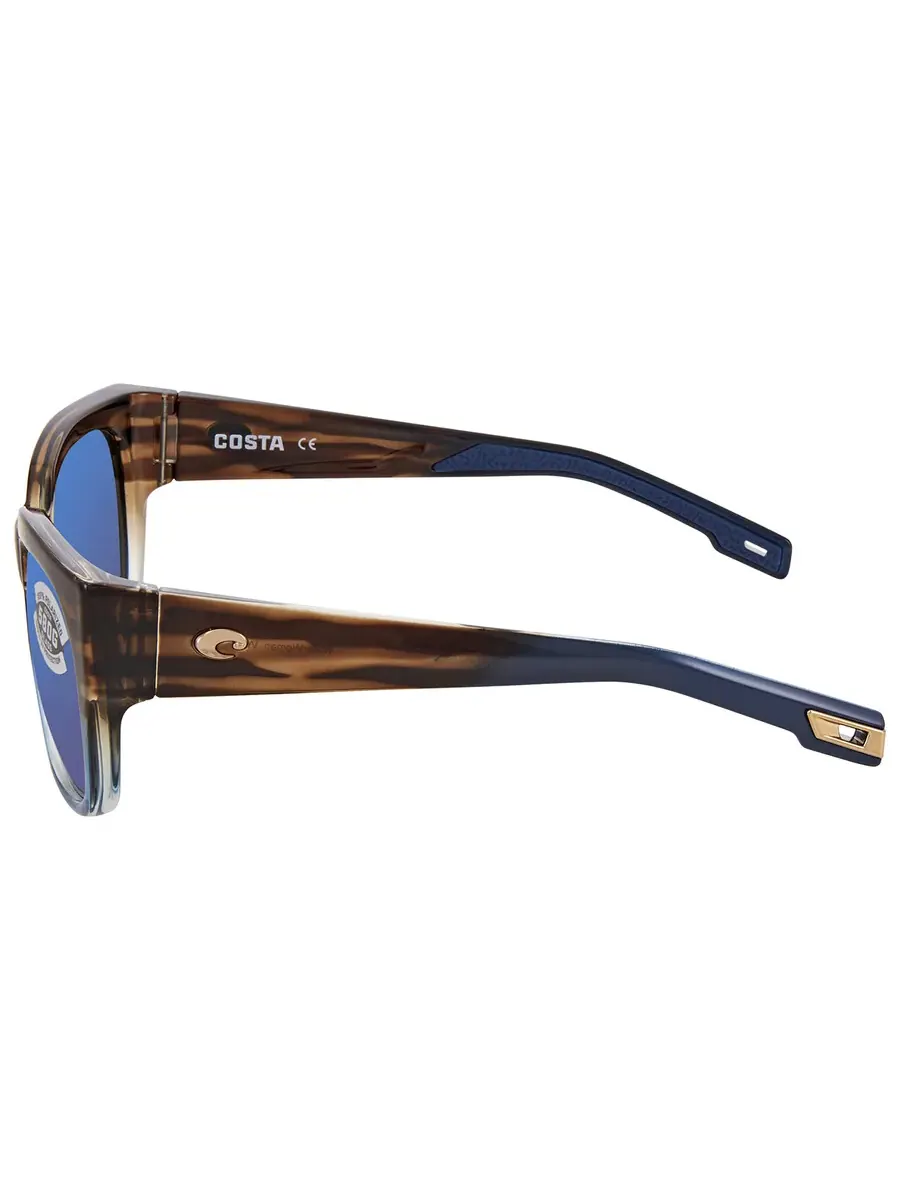 Солнечные очки Costa Del Mar WATERWOMAN Blue Mirror с поляризованными линзами для женщин WTW 251 OBMGLP 55, синий