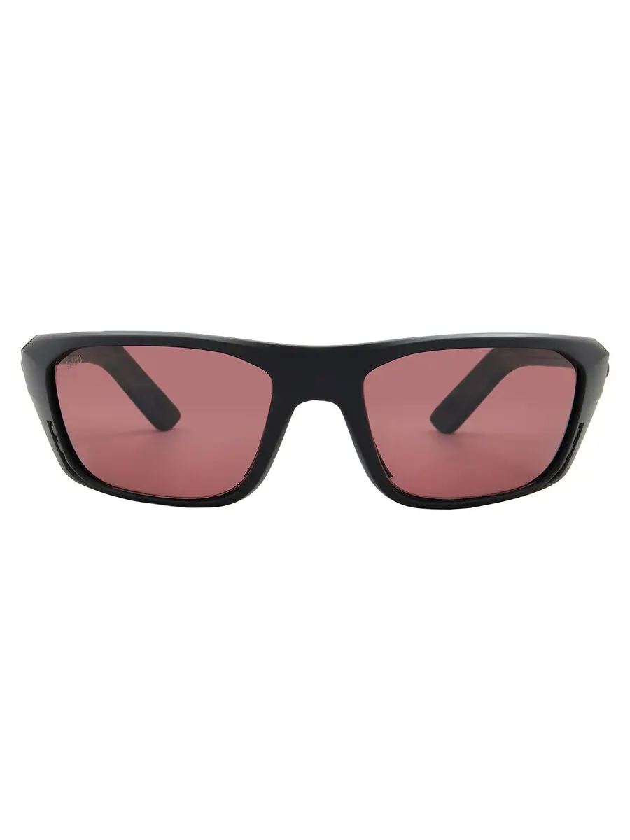 Солнцезащитные очки мужские Costa Del Mar WHITETIP PRO Rose Lightwave Polarized Glass Wrap 6S9115 911511 57, черный