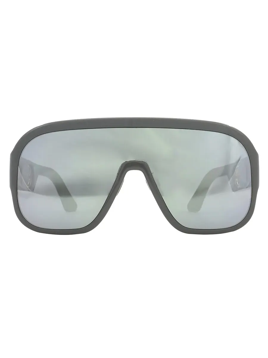 Dior DIORBOBBYSPORT M1U Серебряные зеркальные женские солнцезащитные очки CD40054U 20C 00 — серый
