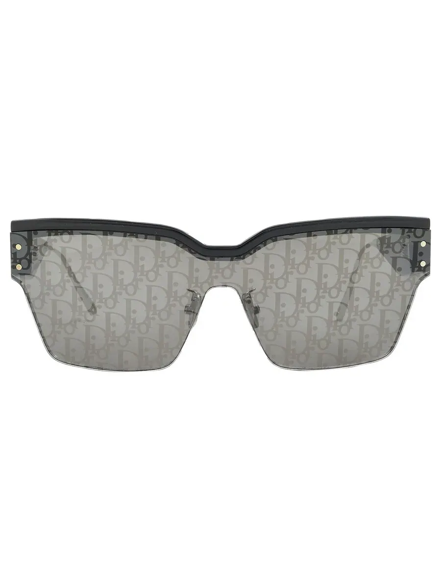 Солнцезащитные очки для женщин Dior DIORCLUB M4U Smoke Mirror Logo Shield CD40090U 01C 00 — серый
