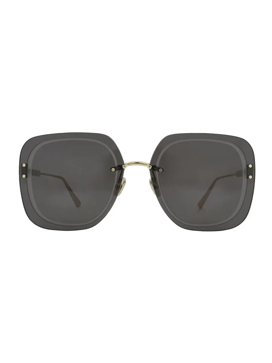 Солнцезащитные очки для женщин Dior ULTRADIOR Smoke Square CD40031U 10A 65 — золотистый