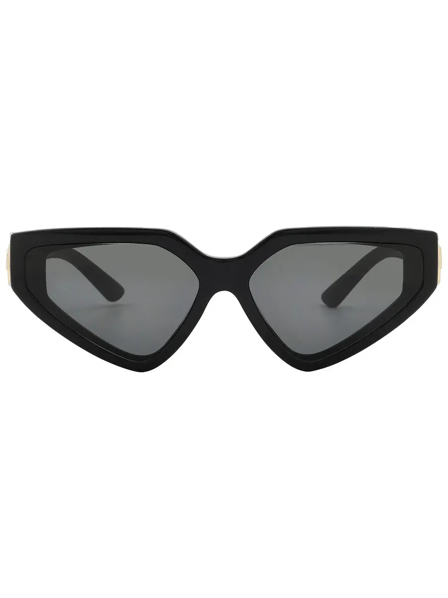 Женские солнцезащитные очки Dolce and Gabbana Dark Grey Cat Eye DG4469 501/87 59 Dolce & Gabbana — черный