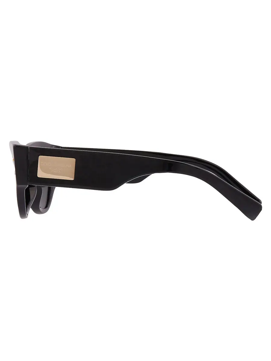 Солнцезащитные очки Dolce and Gabbana для женщин, серо-темные кошачьи глаза DG4480F 501/87 53 Dolce & Gabbana — 4