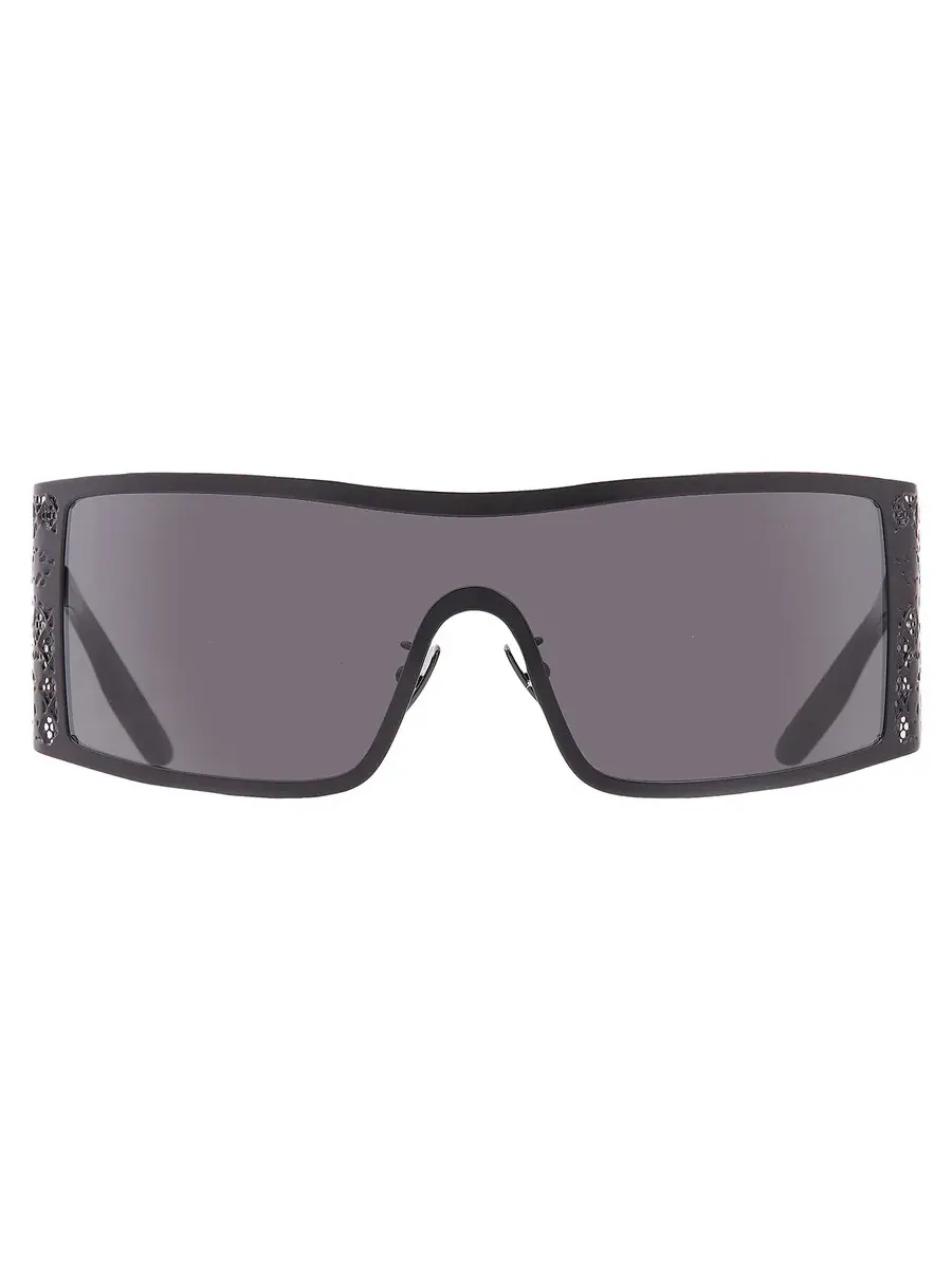Солнцезащитные очки для женщин Dolce and Gabbana Dark Grey Shield DG2317 110687 138 Dolce & Gabbana — черный