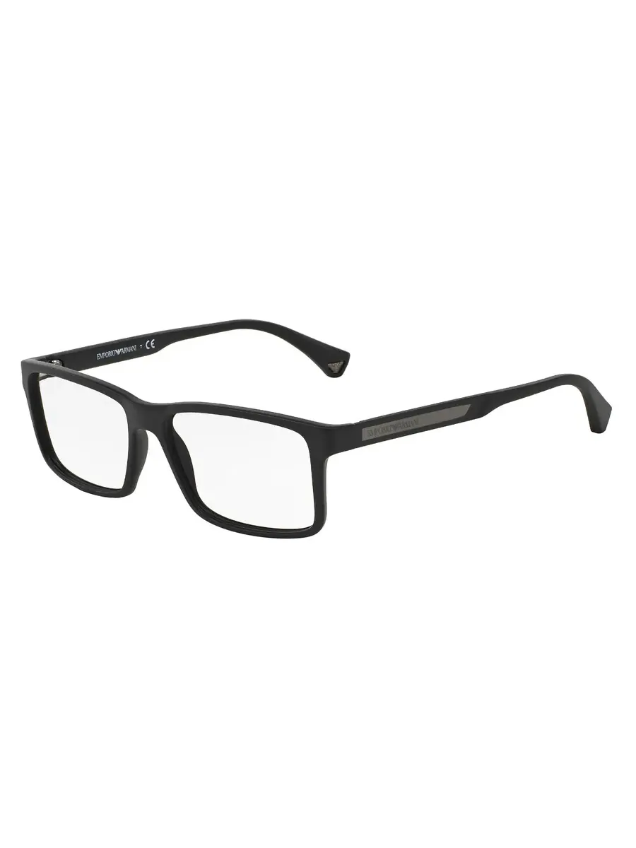 Мужские очки Emporio Armani Demo Rectangular EA3038 5063 54 — черный