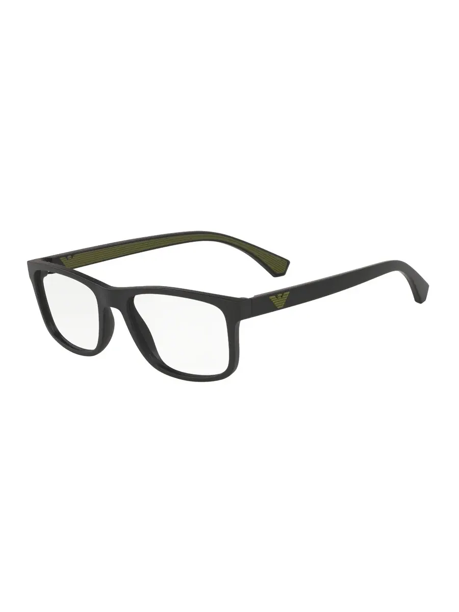 Мужские очки Emporio Armani Demo Square EA3147 5042 55 — черный