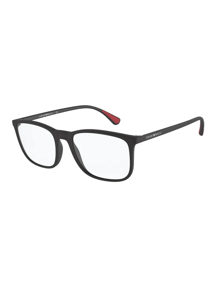 Мужские очки Emporio Armani Demo Square EA3177 5042 55 — черный