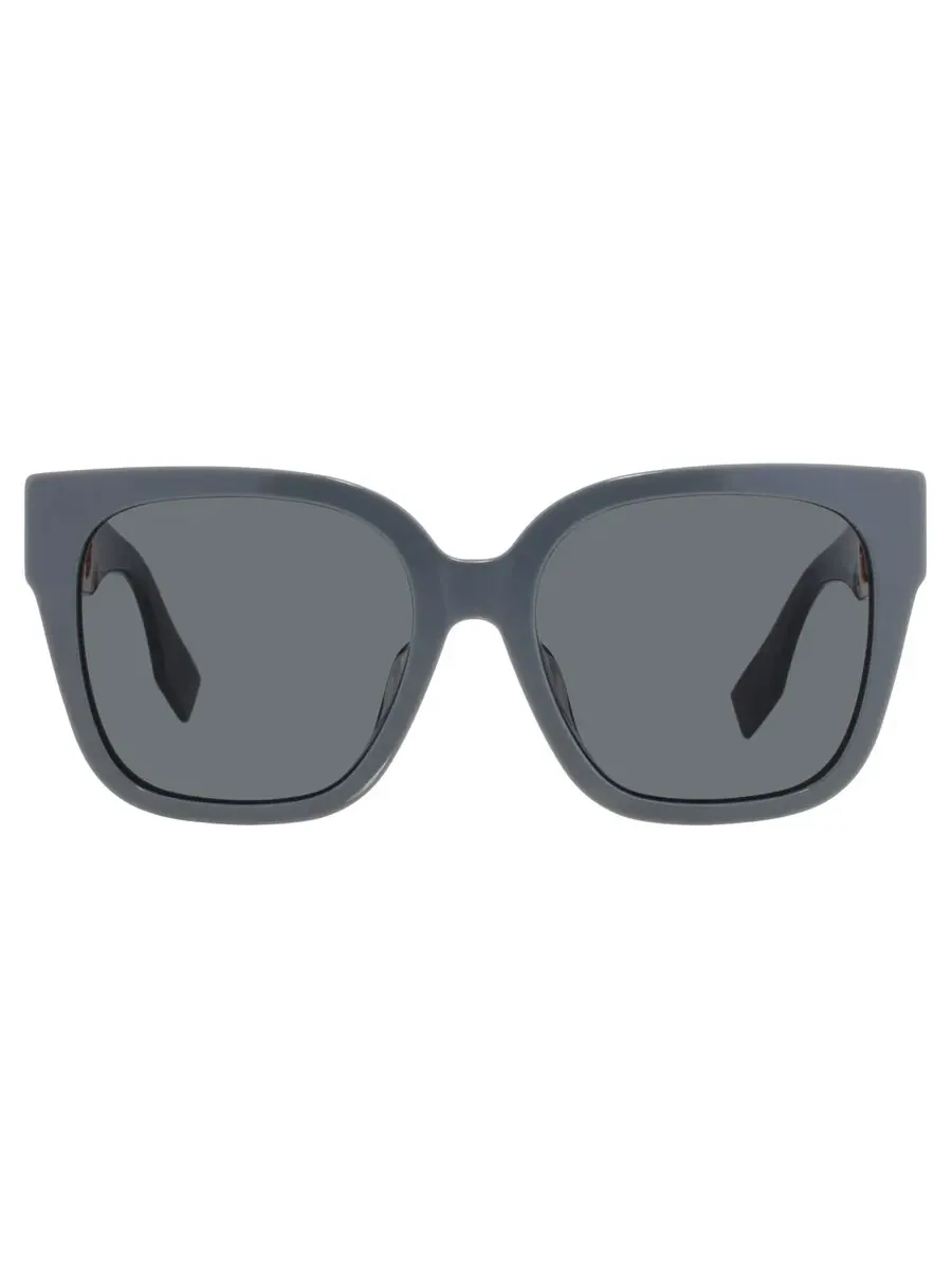Женские солнцезащитные очки Fendi Grey Square FE40063F 20A 55 — серый